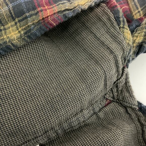 Carbon 2 Cobalt Mens Shirt Plaid Casual Preppy Workwear Outdoor Sz Large - Picture 4 of 5